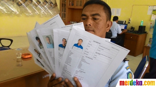 Foto : Kabur dari lapas, napi di Aceh jebol dinding 