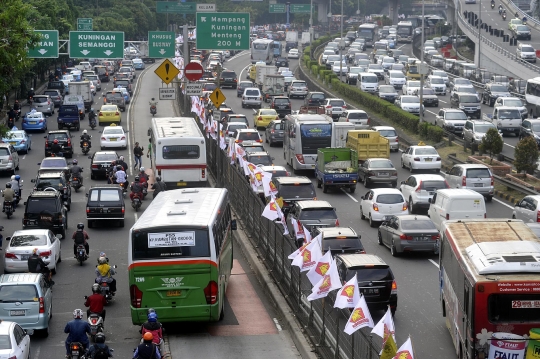 Potret suram Jakarta, kota termacet di dunia
