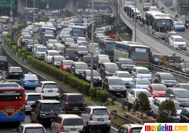  Foto Potret suram Jakarta kota termacet di dunia 