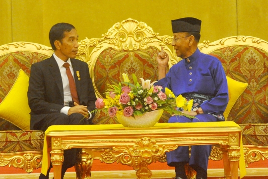 Jaga silaturahmi, Raja Malaysia undang Jokowi makan malam