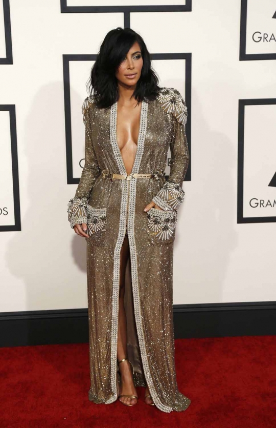 Gaya seksi penyanyi top Hollywood hadiri Grammy Awards ke-57