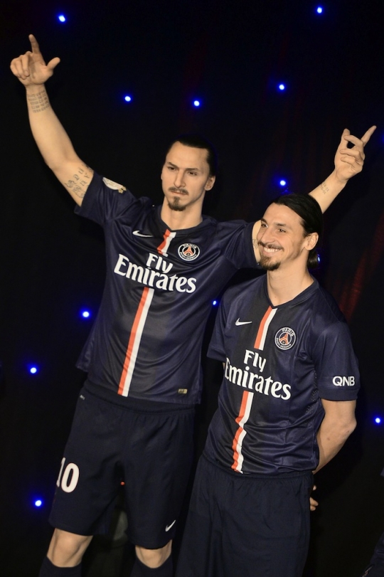 Ibra kenalkan 'kembarannya' di Prancis