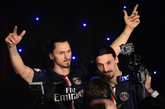 Ibra kenalkan 'kembarannya' di Prancis