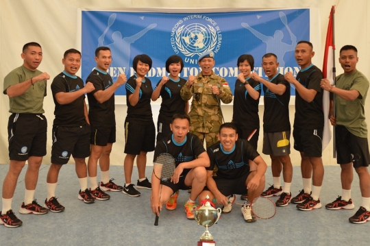 Pasukan Garuda jadi juara bulu tangkis di Lebanon