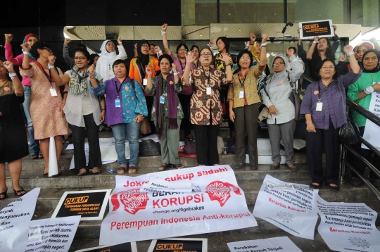 Dukung KPK, aktivis perempuan desak Jokowi ikut berantas korupsi