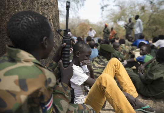 UNICEF bebaskan anak-anak Sudan Selatan yang dipaksa jadi tentara