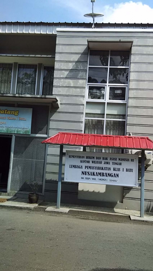 Menengok Lapas Batu, tempat isolasi terpidana mati tahap II