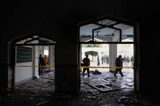 Sadis, masjid di Pakistan dibom saat Jumatan, 18 orang tewas