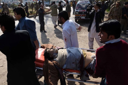 Sadis, masjid di Pakistan dibom saat Jumatan, 18 orang tewas