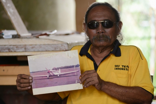 Sosok Djubair, pensiunan TNI perakit pesawat swayasa pertama