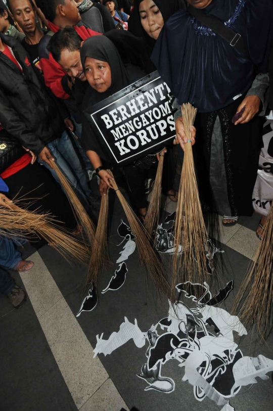 Antusias rakyat berbondong dukung KPK dan tolak pencalonan BG