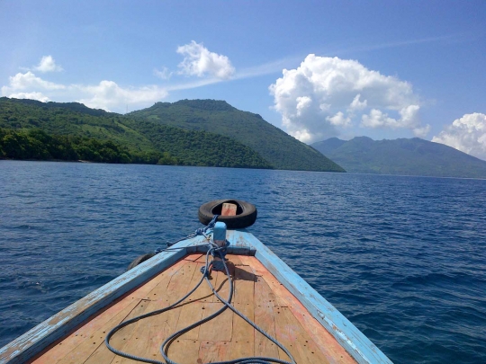 Menelusuri keindahan Selat Tanjung Gemuk menuju Pelabuhan Podor