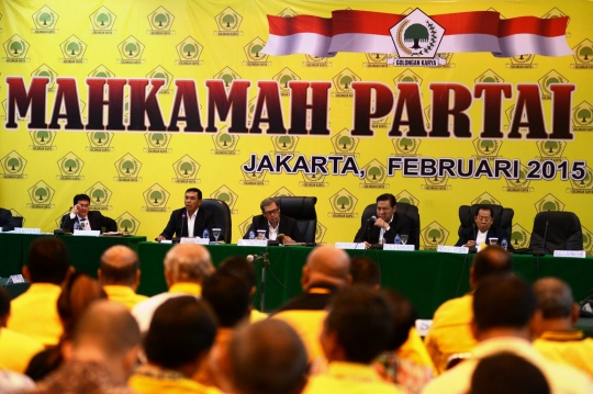 Sidang lanjutan Mahkamah Partai Golkar, Ical kembali mangkir