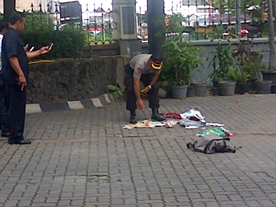 Bikin heboh, tas dikira bom di Hotel Ina Garuda ternyata berisi roti
