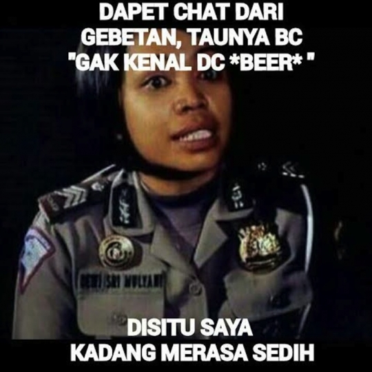 Ini meme-meme lucu Brippol Dewi yang menghebohkan dunia sosmed