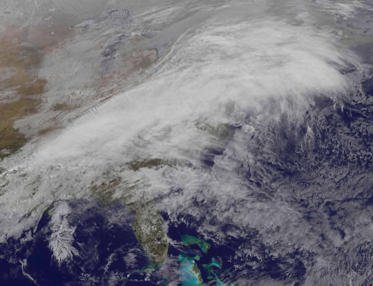 Ekstremnya badai salju ubah Amerika jadi 'Kutub Utara'