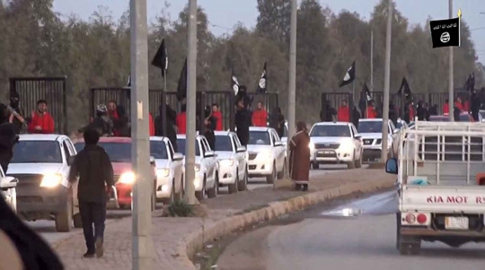 Militan ISIS arak 21 pejuang Kurdi keliling kota di Irak