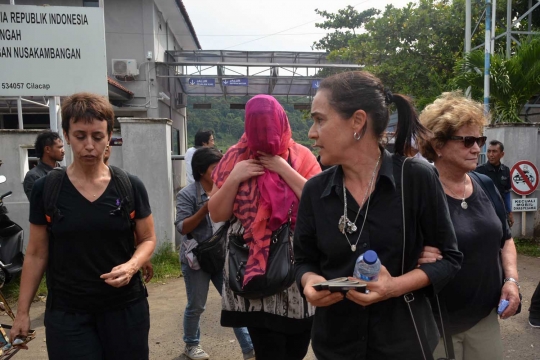 Keluarga terpidana eksekusi mati ramai-ramai kunjungi Nusakambangan