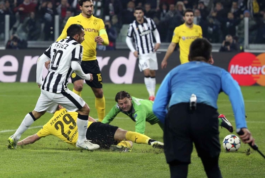 Juventus bekuk Borussia Dortmund 2-1