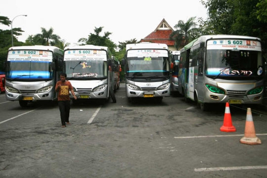 April 2015, Kopaja dan APTB terintegrasi penuh dengan Transjakarta