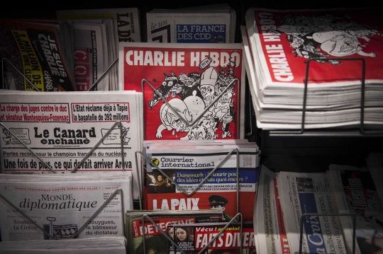 Kembali terbit, ini karikatur sampul edisi terbaru Charlie Hebdo