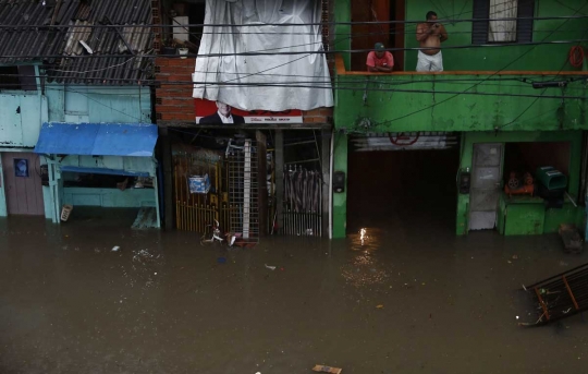 Parahnya banjir melanda kota terbesar di Brasil