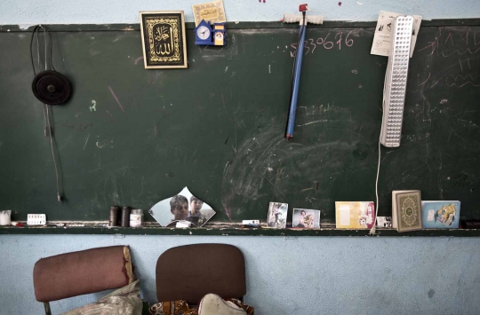 Meratapi kehidupan warga Gaza masih mengungsi di gedung sekolah