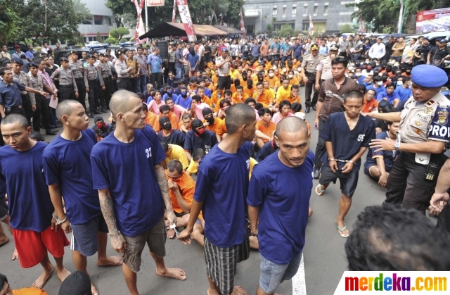 Foto : Polda Metro Jaya Rilis Ratusan Pelaku Begal Dan Curanmor Ibu ...