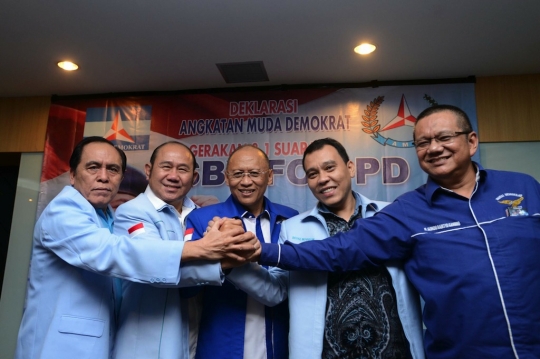 Angkatan Muda Demokrat deklarasi dukung SBY jadi ketua umum