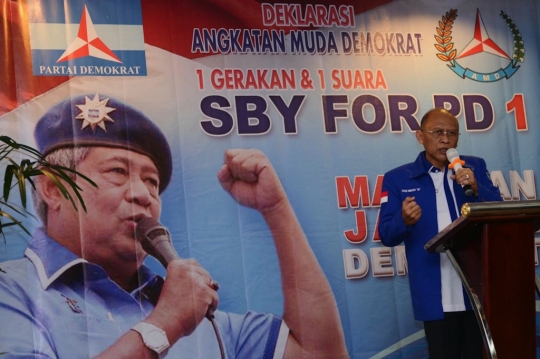 Angkatan Muda Demokrat deklarasi dukung SBY jadi ketua umum