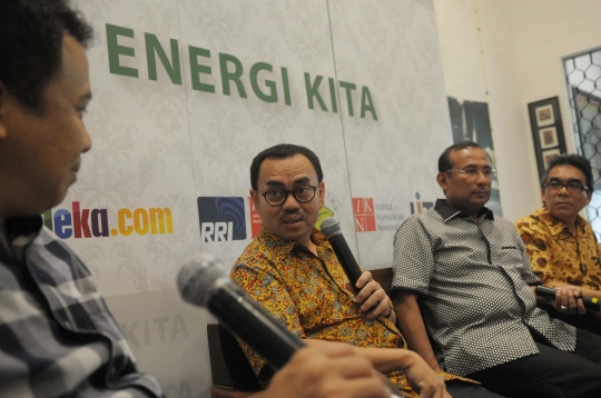 Menteri ESDM bahas krisis listrik di ruang diskusi Energi Kita