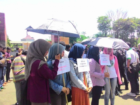 Massa antikorupsi di Malang tagih janji Jokowi berantas koruptor