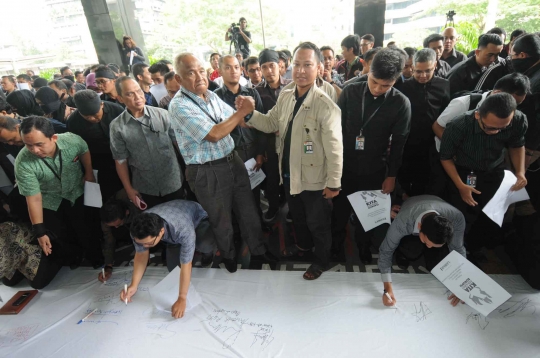 Didemo pegawainya, Ruki ikut teken petisi tolak pelimpahan kasus BG
