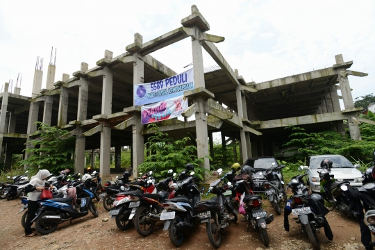 Pembangunan SMAN 55 dua tahun mangkrak akibat anggaran DKI terputus