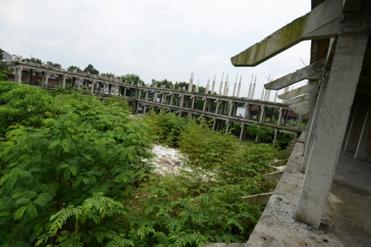 Pembangunan SMAN 55 dua tahun mangkrak akibat anggaran DKI terputus