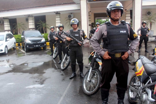 Aksi pasukan PATKO siap berantas begal di Kediri
