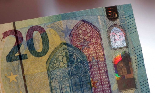 Jerman kenalkan desain baru pecahan uang 20 euro
