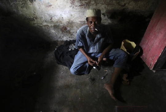 Potret suram para pecandu heroin di Kenya