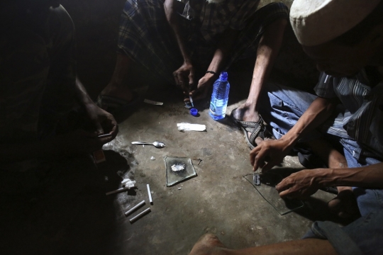 Potret suram para pecandu heroin di Kenya