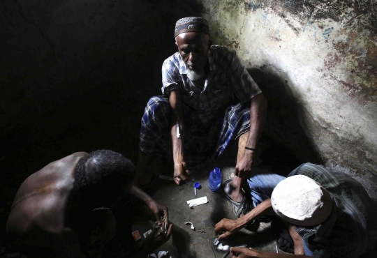 Potret suram para pecandu heroin di Kenya