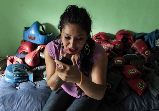 Kerap alami kekerasan, wanita muda di Nikaragua ikut latihan tinju