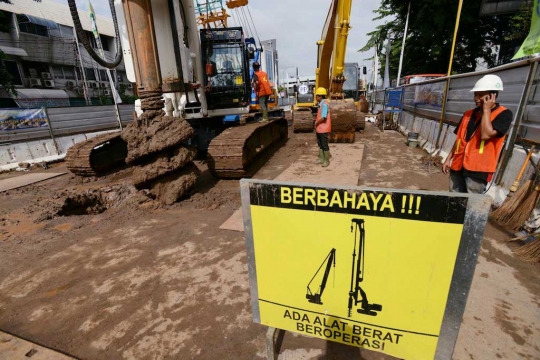 Resmikan jalan layang Transjakarta, Wagub Djarot ikut ngebor