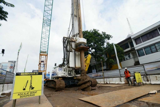 Resmikan jalan layang Transjakarta, Wagub Djarot ikut ngebor