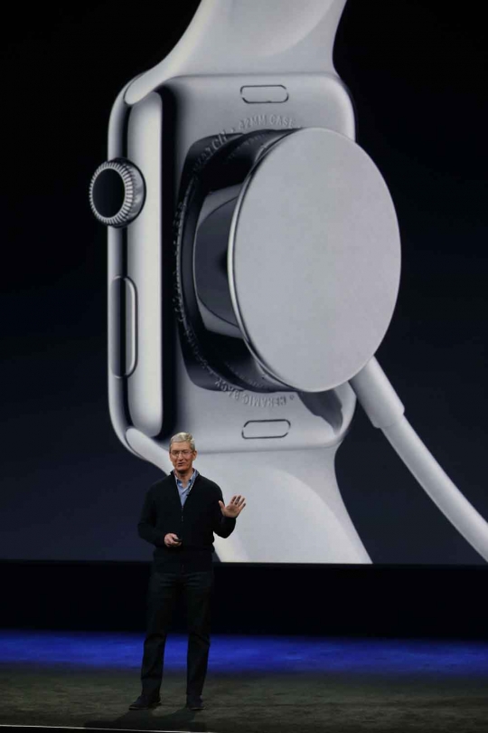 Tim Cook beberkan kecanggihan fitur jam tangan pintar Apple Watch