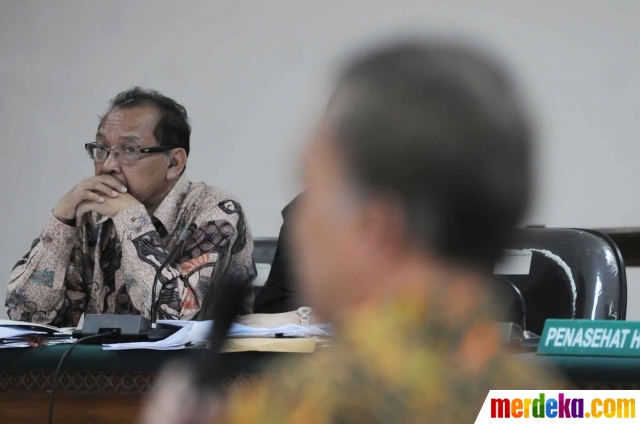 Foto : GM Pribadi Wardojo bersaksi di sidang Antonius 