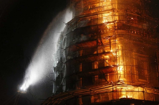 Kebakaran dahsyat lahap situs warisan dunia UNESCO di Rusia