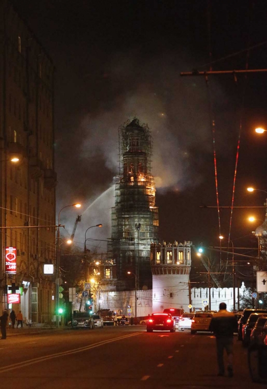 Kebakaran dahsyat lahap situs warisan dunia UNESCO di Rusia