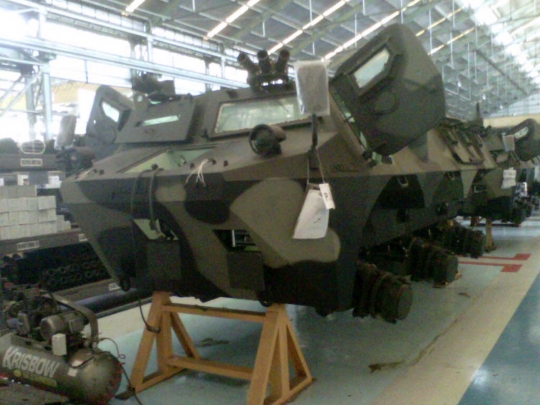 Melihat pembuatan panser Anoa & tank AMX-13 di pabrik senjata Pindad