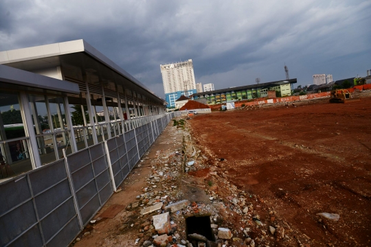 Mengintip perkembangan proyek MRT Lebak Bulus