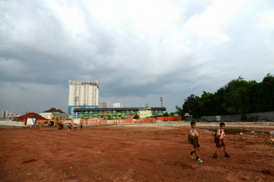 Mengintip perkembangan proyek MRT Lebak Bulus